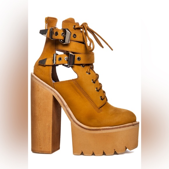 Jefffey Campbell Abner platform boot 5.5 - Picture 4 of 4